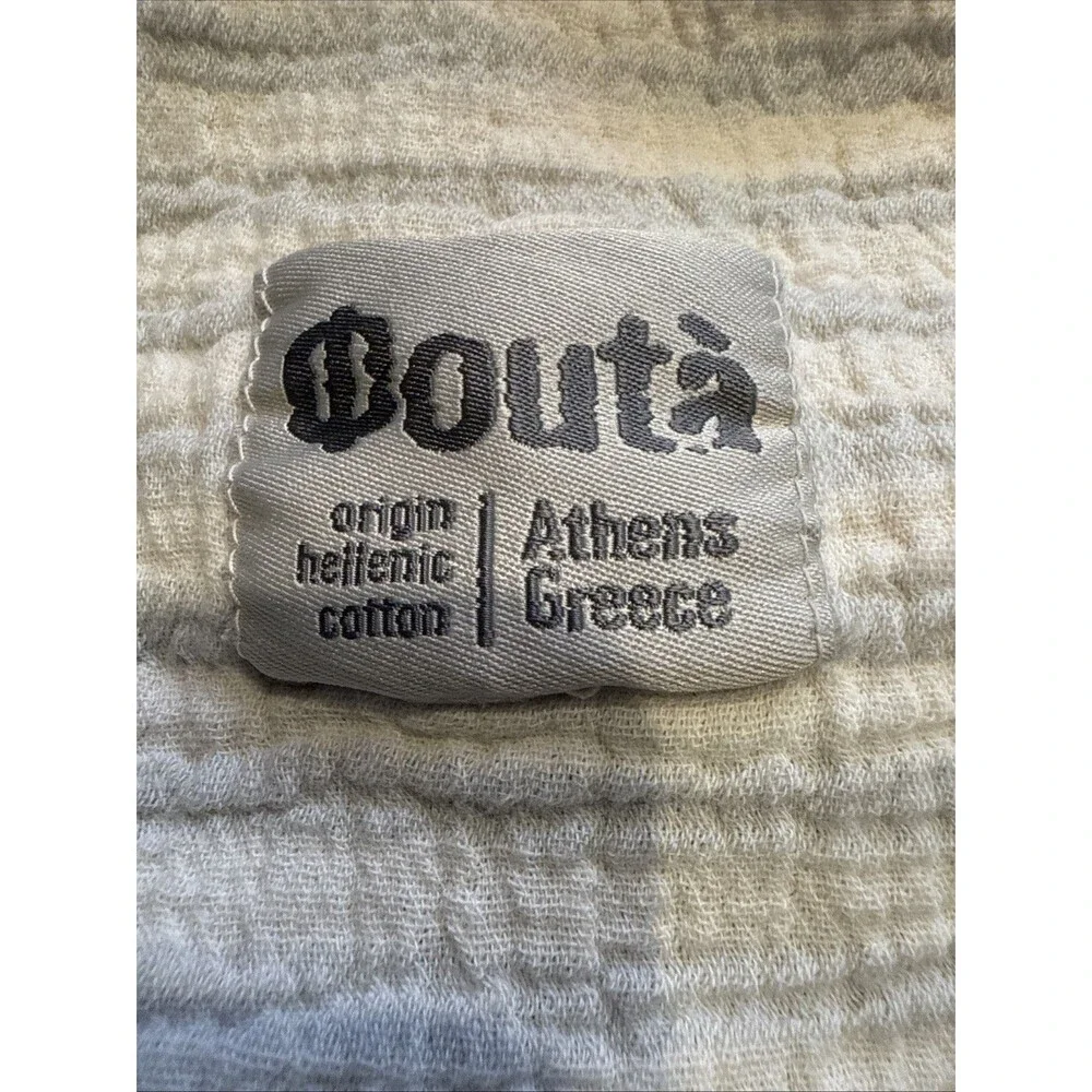 Fouta Greek Organic Cotton Bath Towel Beach Blanket Home Decor Striped Handmade
